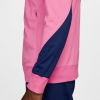 Nike Atletico Madrid Strike Full-Zip Tracksuit 2024-2025 Pink Dark Blue
