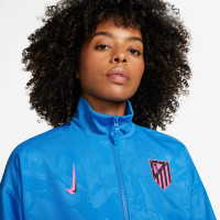 Nike Atletico Madrid Anthem Trainingsjack 2024-2025 Dames Blauw Roze