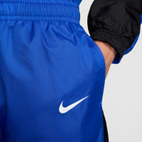 Nike Inter Milan Woven Trainingspak Hooded 2024-2025 Blauw Zwart Wit
