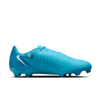 Nike Phantom GX II Academy Grass/Artificial Grass Football Shoes (MG) Blue White