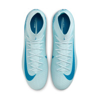 Nike Zoom Mercurial Superfly 10 Academy Iron Nop Football Shoes (SG) Anti-Clog Light Blue