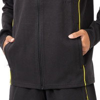 PUMA Borussia Dortmund Casuals Full-Zip Tracksuit 2024-2025 Black Yellow