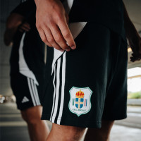 adidas PEC Zwolle Lifestyle Training Short 2024-2025 Black White