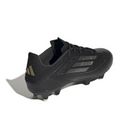 adidas F50 League Iron Nop Football Shoes (SG) Black Grey Gold