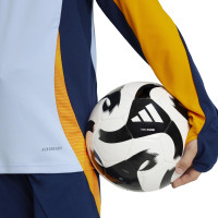 adidas Real Madrid Trainingspak 1/4-Zip 2024-2025 Kids Lichtblauw Donkerblauw