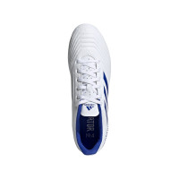 adidas PREDATOR 19.4 FxG Voetbalschoenen Wit Blauw