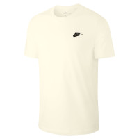 Nike Sportswear Club T-Shirt Light Yellow Black