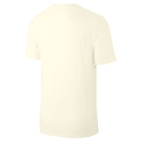 Nike Sportswear Club T-Shirt Light Yellow Black