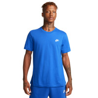 Nike Sportswear Club T-Shirt Blauw