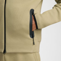 Nike Tech Fleece Sportswear Vest Licht Olijfgroen Zwart