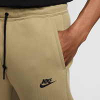 Nike Tech Fleece Sportswear Joggingbroek Olijfgroen Zwart