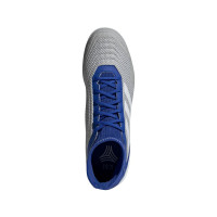 adidas PREDATOR 19.3 IN Zaalvoetbalschoenen Grijs Wit Blauw