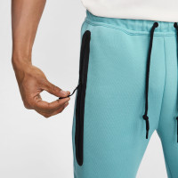 Nike Tech Fleece Sportswear Joggingbroek Turquoise Zwart