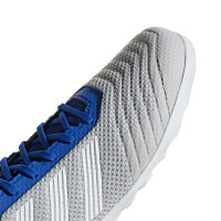adidas PREDATOR 19.3 IN Zaalvoetbalschoenen Grijs Wit Blauw