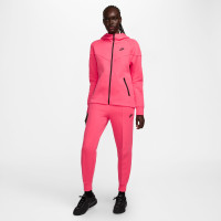 Nike Tech Fleece Sportswear Joggingbroek Dames Roze Zwart