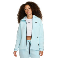 Nike Tech Fleece Sportswear Vest Dames Lichtblauw Zwart