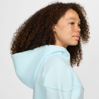 Nike Tech Fleece Sportswear Vest Dames Lichtblauw Zwart
