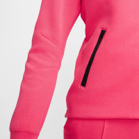 Nike Tech Fleece Sportswear Vest Dames Roze Zwart