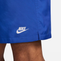 Nike Club Broekje Blauw Wit