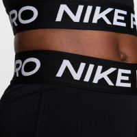 Nike Pro Leak Protection Women's Sports Shorts Black White