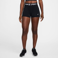 Nike Pro Leak Protection Women's Sports Shorts Black White