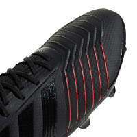adidas PREDATOR 19.1 FG Voetbalschoenen Kids Zwart Rood