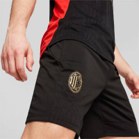PUMA AC Milan Training Short 2024-2025 Black Red Gold