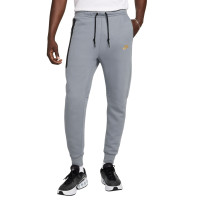 Nike Tech Fleece Sportswear Sweat Pants Grey Gold