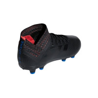adidas NEMEZIZ 18.3 FG Voetbalschoenen Kids Zwart Blauw Rood