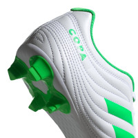adidas COPA 19.4 FG Voetbalschoenen Wit Groen