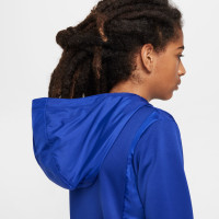 Nike Chelsea Trainingspak Woven Hooded 2024-2025 Kids Blauw Lichtblauw Felrood