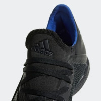adidas X 18.3 Zaalvoetbalschoenen Zwart Blauw