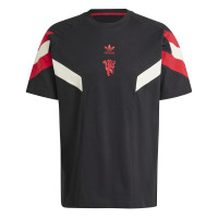 adidas Manchester United Originals Zomerset 2024-2025 Zwart Rood