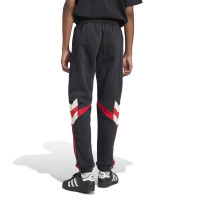 adidas Manchester United Originals Trainingsbroek 2024-2025 Zwart Rood Wit