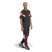 adidas Manchester United Originals Trainingsbroek 2024-2025 Zwart Rood Wit