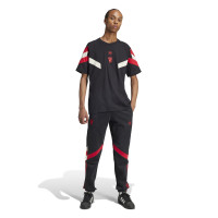 adidas Manchester United Originals Trainingsbroek 2024-2025 Zwart Rood Wit