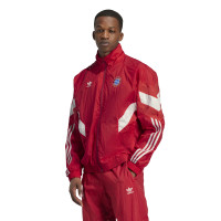 adidas Bayern München Originals Training Jacket 2024-2025 Red Beige