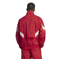 adidas Bayern München Originals Training Jacket 2024-2025 Red Beige