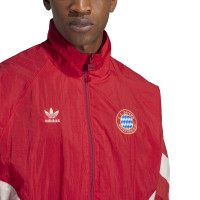 adidas Bayern München Originals Training Jacket 2024-2025 Red Beige
