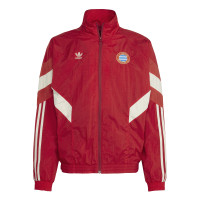 adidas Bayern München Originals Training Jacket 2024-2025 Red Beige