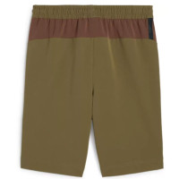 PUMA Manchester City Pumatech Woven Short 2024-2025 Olive Green Brown Pink