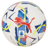 PUMA Orbita Serie A Hybrid Football Size 5 White Blue Yellow