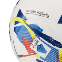 PUMA Orbita Serie A Hybrid Football Size 5 White Blue Yellow