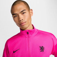 Nike Chelsea Strike Full-Zip Tracksuit 2024-2025 Pink Black