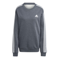 adidas Essentials Crew Sweater Dark Grey White