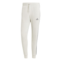 adidas Essentials Fleece Joggingpak Full-Zip Beige Donkergrijs