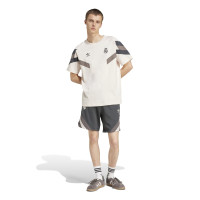 adidas Real Madrid Originals Broekje Donkergrijs Bruin Beige