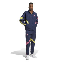 adidas Juventus Originals Training Jacket 2024-2025 Dark Blue Yellow Pink