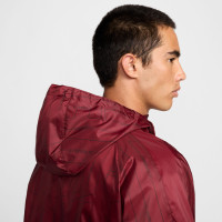 Nike Liverpool Trainingspak Woven Hooded 2024-2025 Bordeauxrood Geel