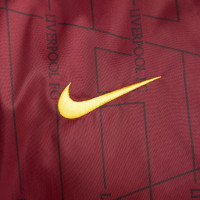 Nike Liverpool Trainingspak Woven Hooded 2024-2025 Bordeauxrood Geel